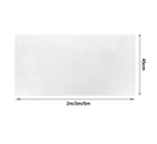 StudyWall™ Electrostatic Stick On Whiteboard Roll